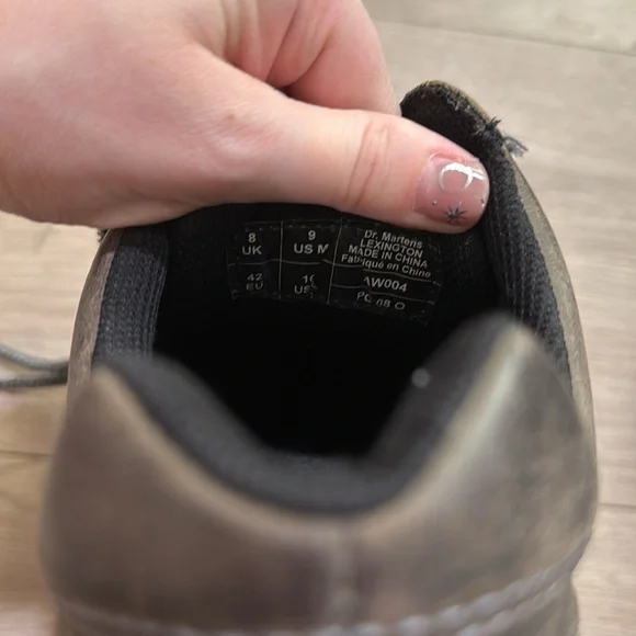 Dr. Martens Lexington Lace Up Leather Oxford Shoe 9 PC080 Buckle - Picture 7 of 8